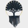 arbre de vie en macramé 20 cm noire Phénaïsens Phenaisens Arbre de vie