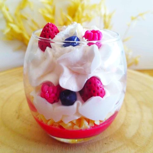 Bougie Gourmande Fruits Rouges