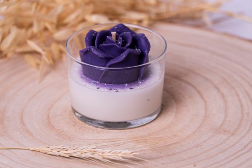 phénaïsens bougie fleurie lavande 150g phenaisens fait main france artisanal - Copie Bougie Lavande