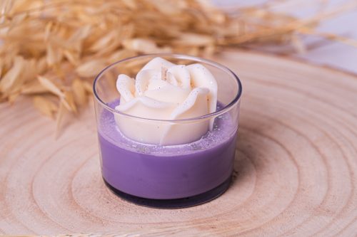 phénaïsens bougie fleurie patchouli 150g phenaisens fait main france artisanal - Copie Bougie Patchouli