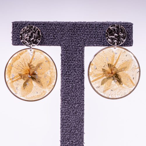 Boucles d'Oreilles Pensée