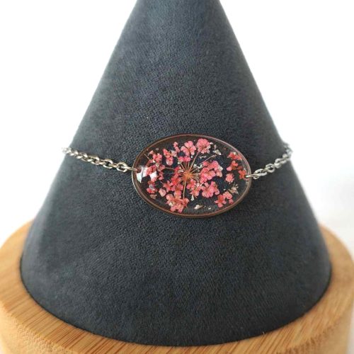 bracelet clarté argent rose Bracelet Clarté